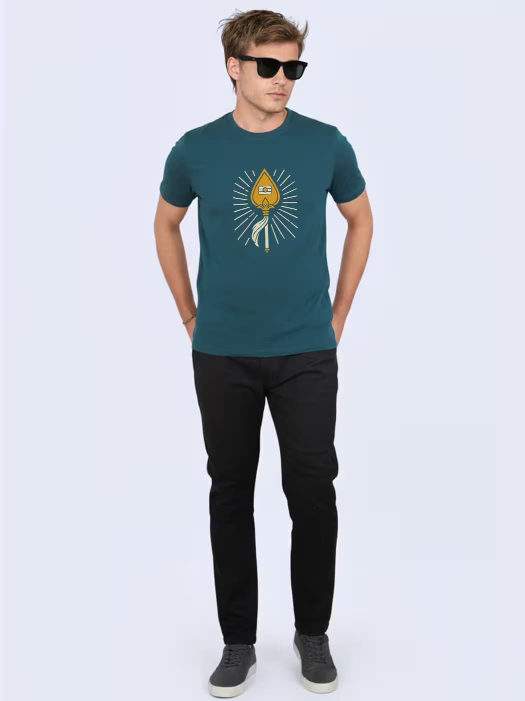Vel T-Shirt For Men - Half Sleeve
