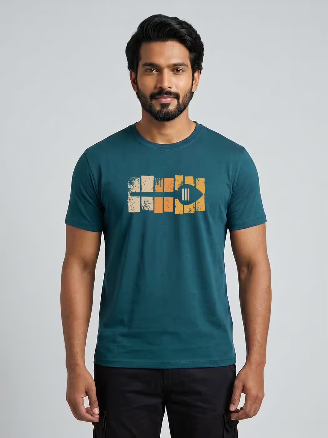Murugan Vel art T-Shirt For Men - Half Sleeve