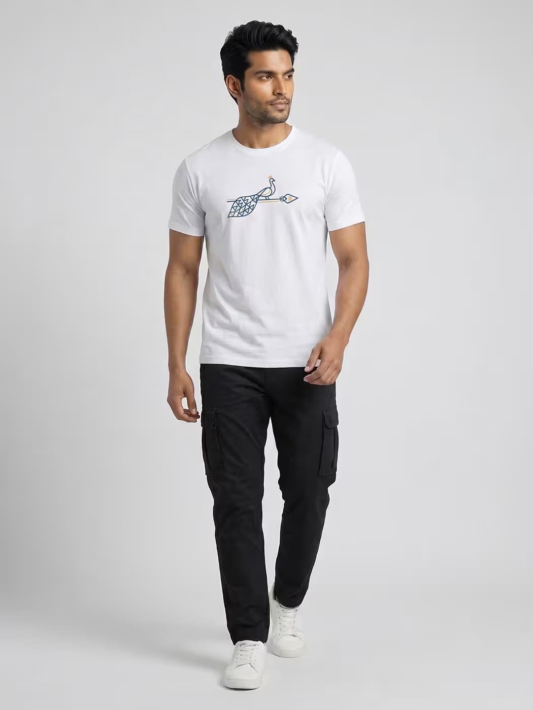 Azhagu Mayil T-Shirt For Men - Half Sleeve