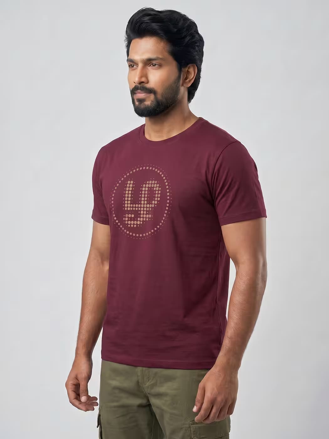 Zha Identity T-Shirt For Men - Half Sleeve