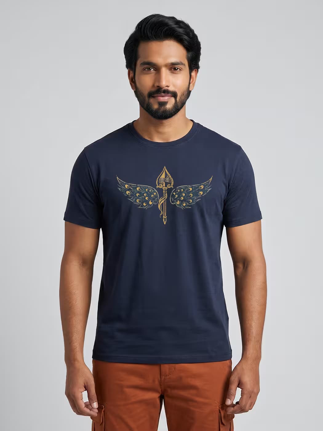 Murugan Vel T-Shirt For Men - Half Sleeve