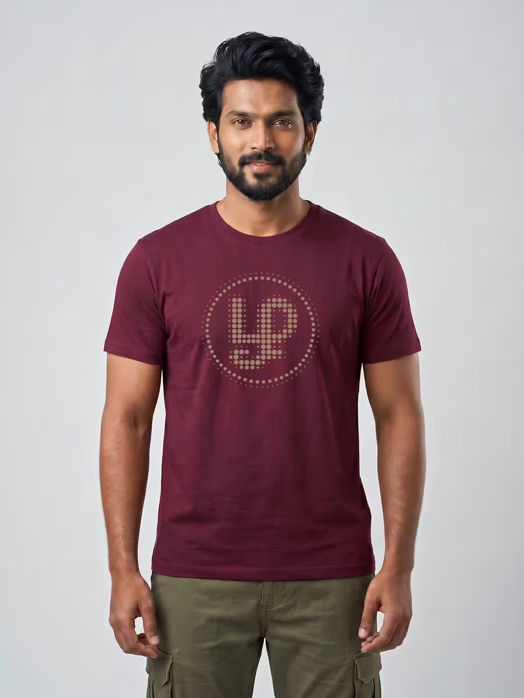 Zha Identity T-Shirt For Men - Half Sleeve