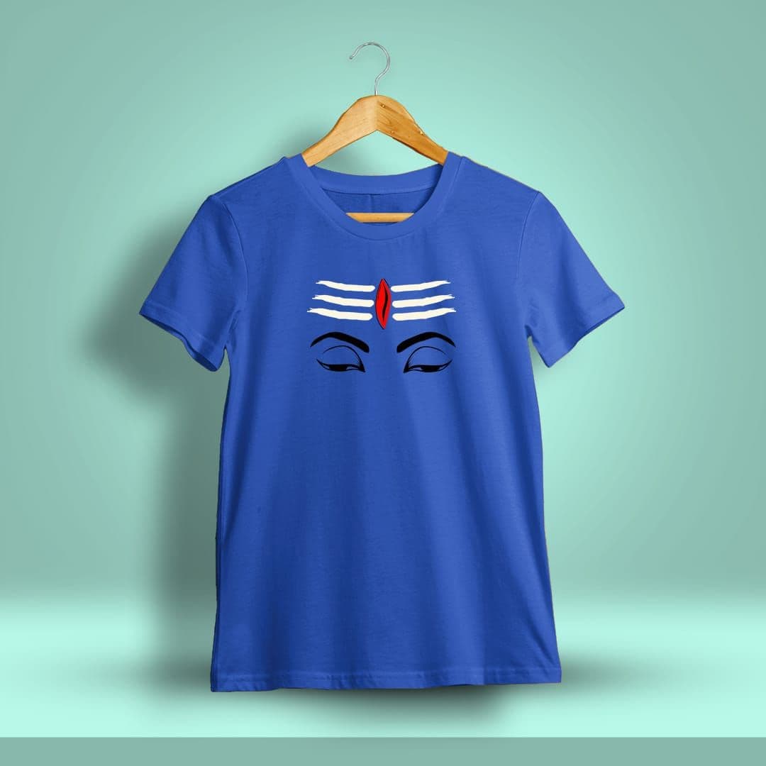Sivan Third Eye T-Shirt For Men - Half Sleeve