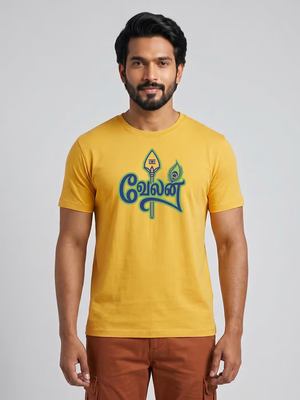 Velan T-Shirt For Men - Half Sleeve