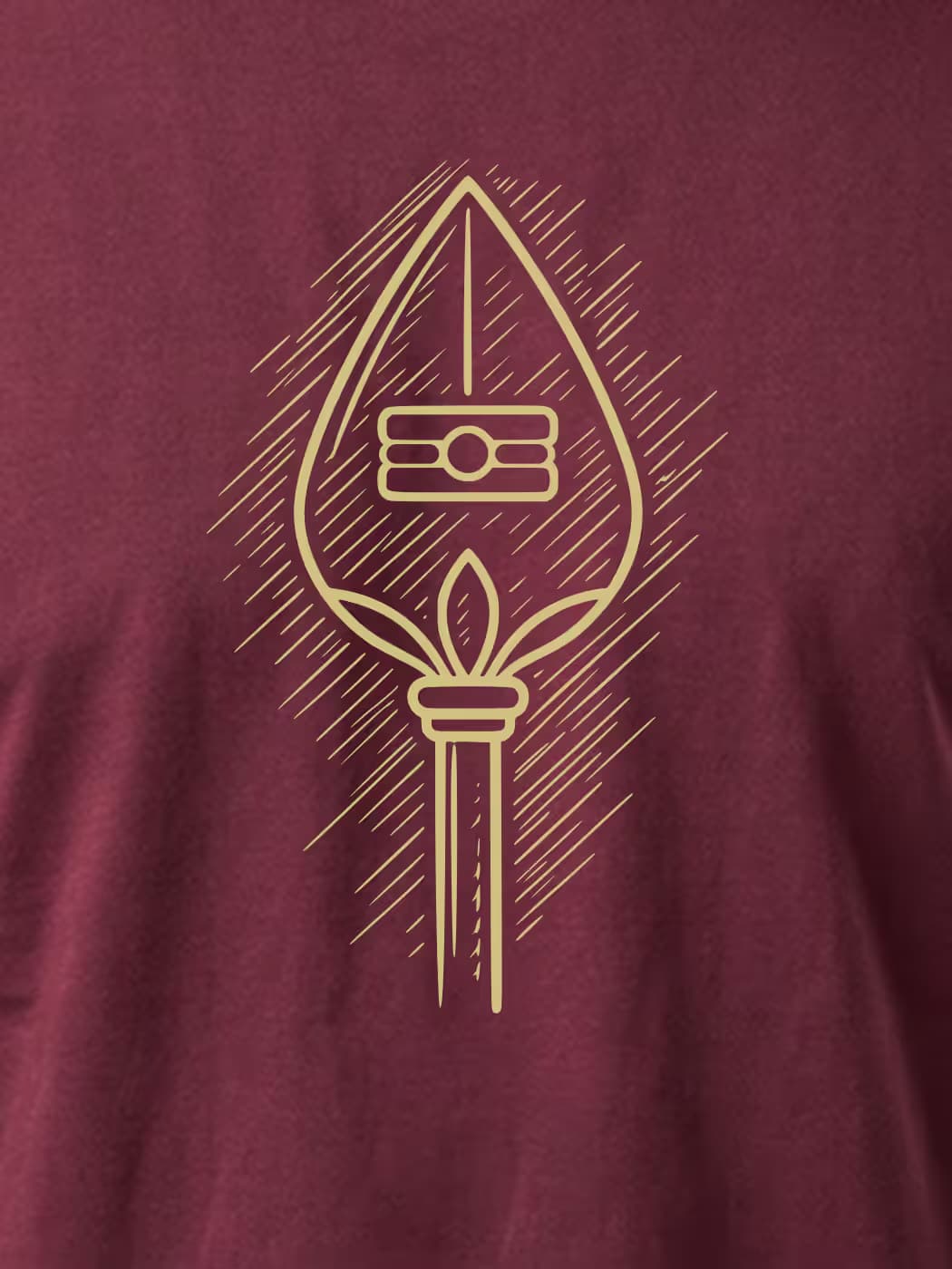 Vetrivel T-Shirt For Men - Half Sleeve