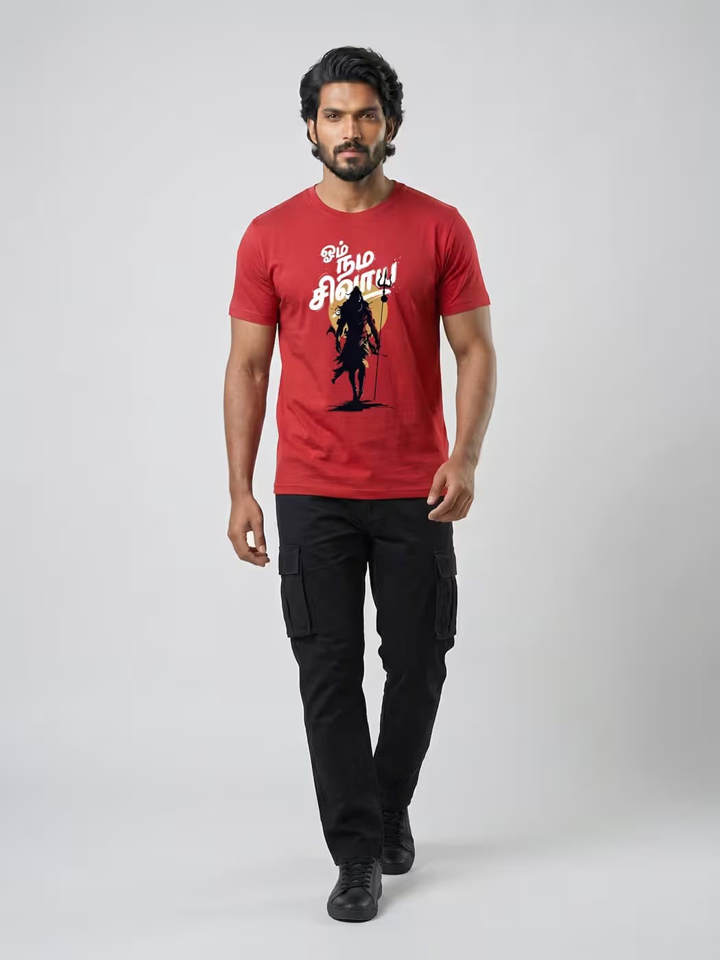 Om Nama Shivaya T-Shirt For Men - Half Sleeve