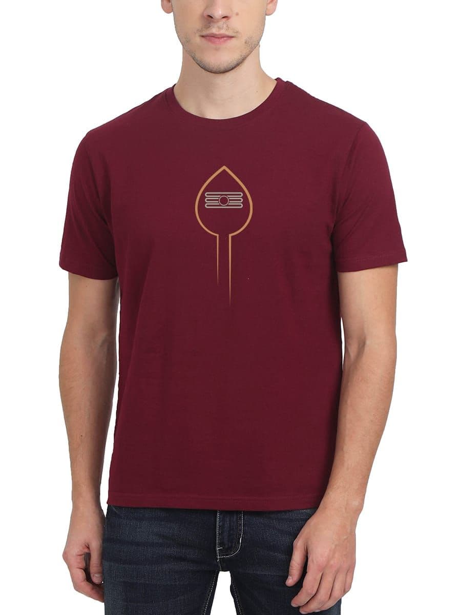 Vel God Murugan T-Shirt For Men - Half Sleeve