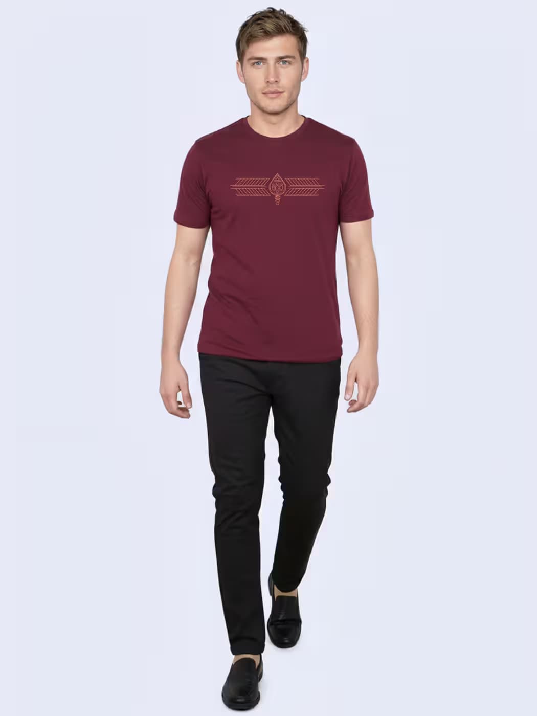 Vel Art T-Shirt For Men - Half Sleeve