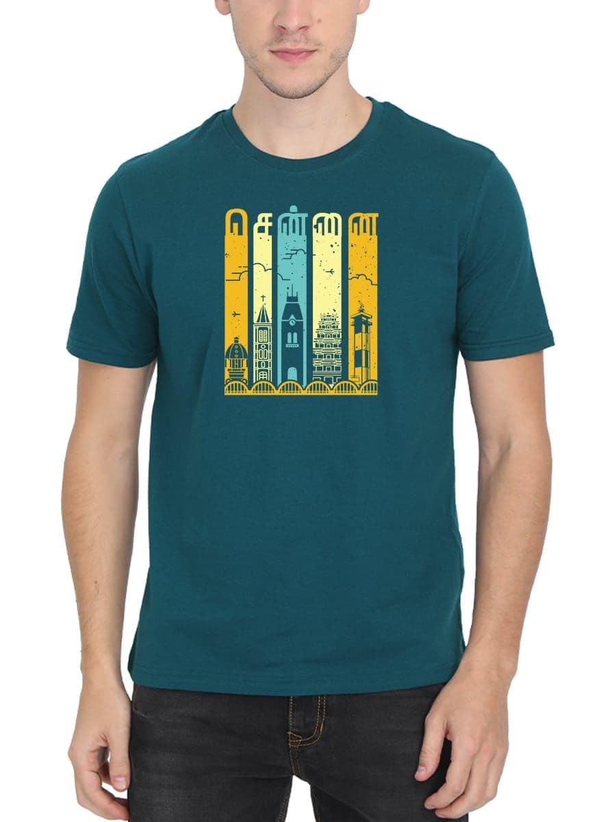 Chennai Graphic T-Shirt For Men - Half Sleeve