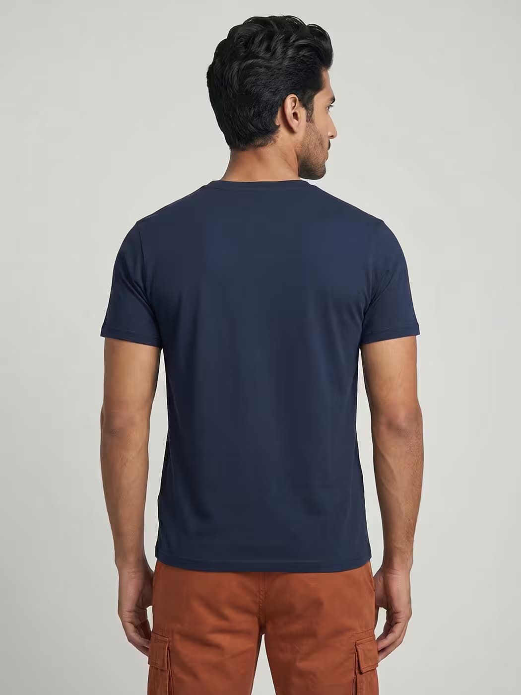 Muruga Navy T-Shirt For Men - Half Sleeve