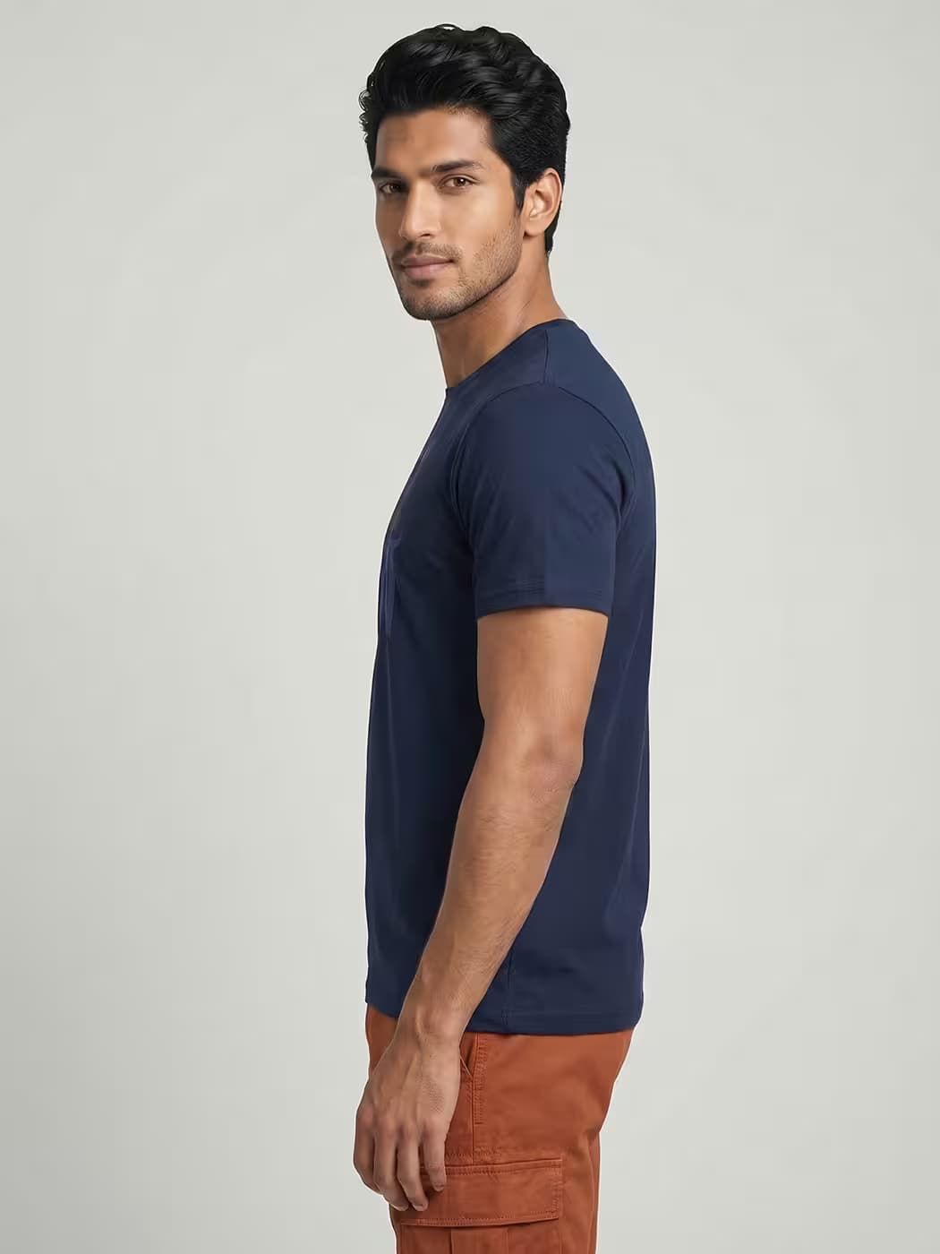 Muruga Navy T-Shirt For Men - Half Sleeve