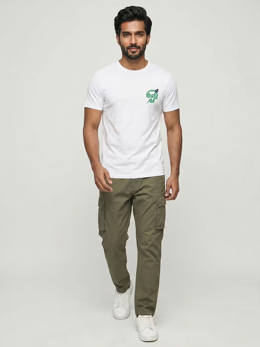 Om Murugan Pocket Print T-Shirt For Men - Half Sleeve