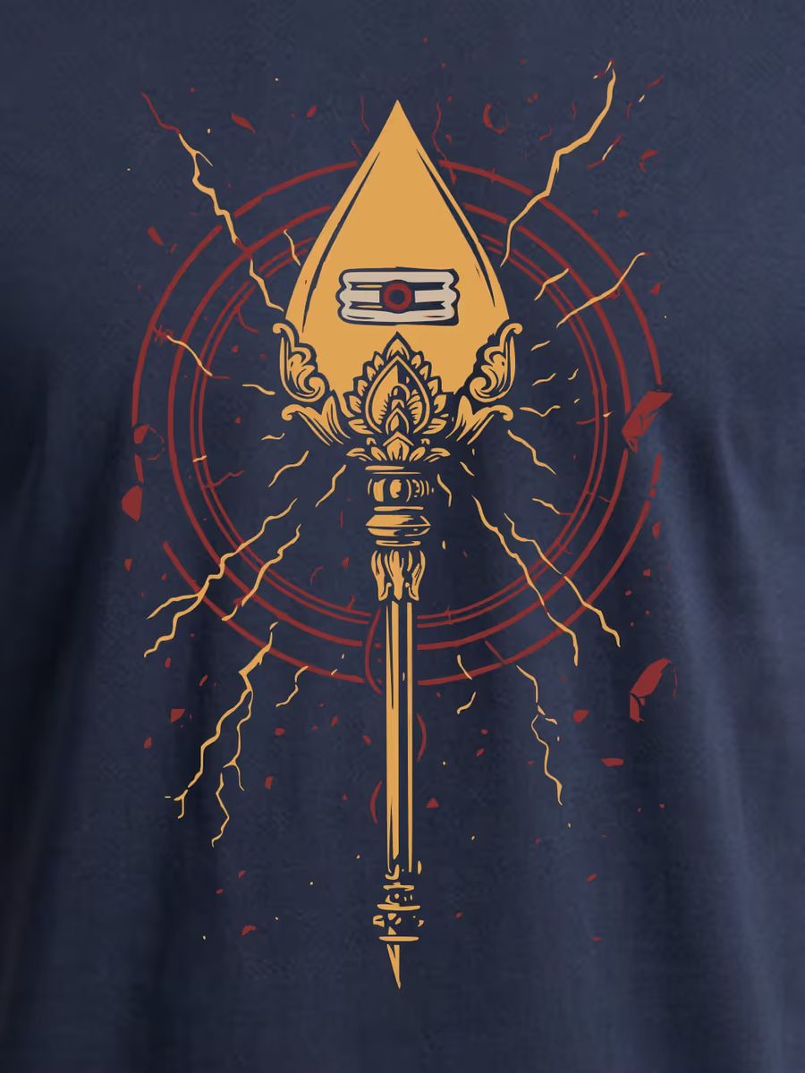 Power Of Vel T-Shirt For Men - Half Sleeve