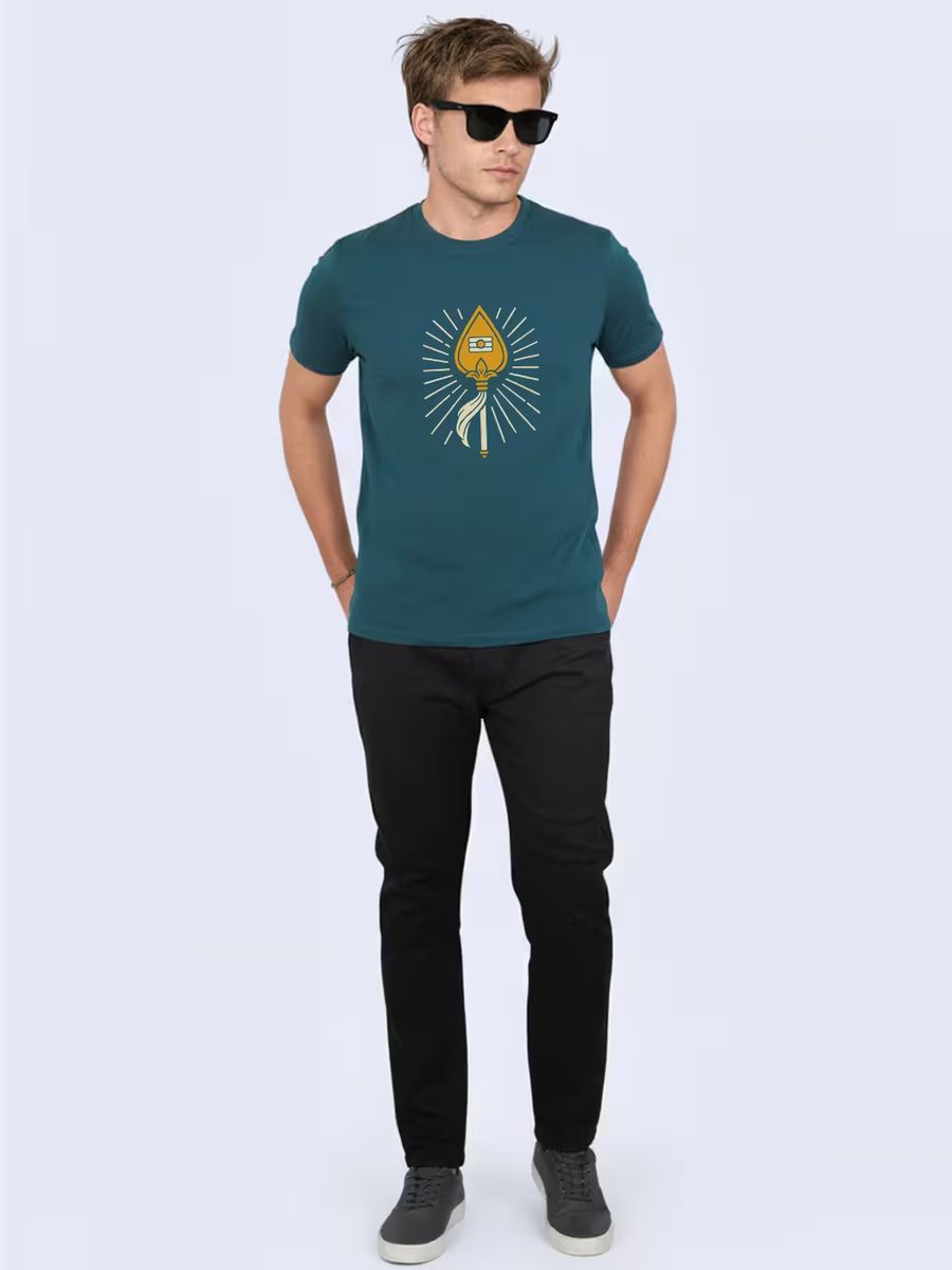 Vel T-Shirt For Men - Half Sleeve