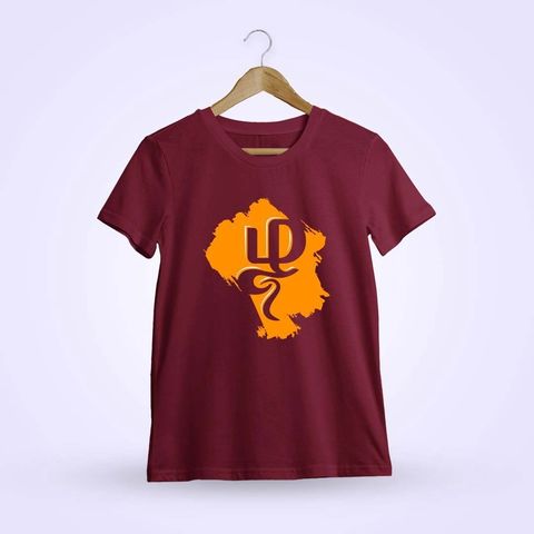 Zhagaram Maroon T-Shirt