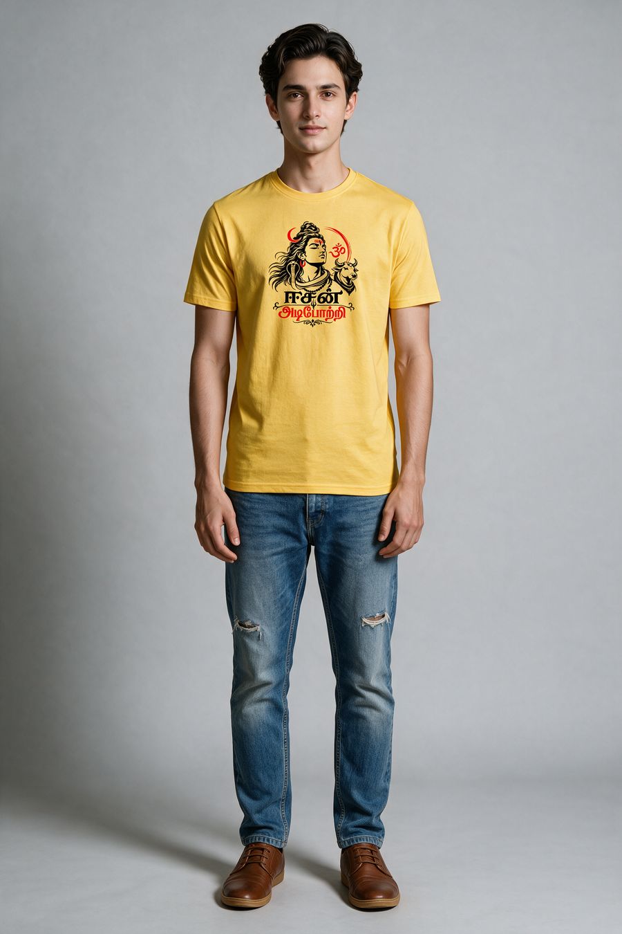 Eesan Adi Potri T-Shirt For Men - Half Sleeve