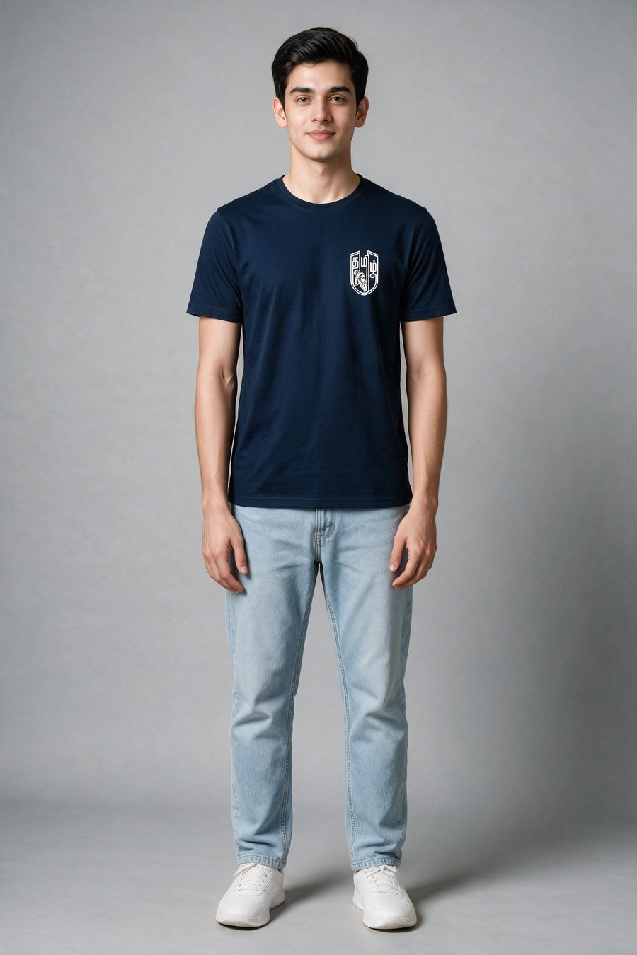 Tamil Valluvar Pocket Print T-Shirt For Men - Half Sleeve