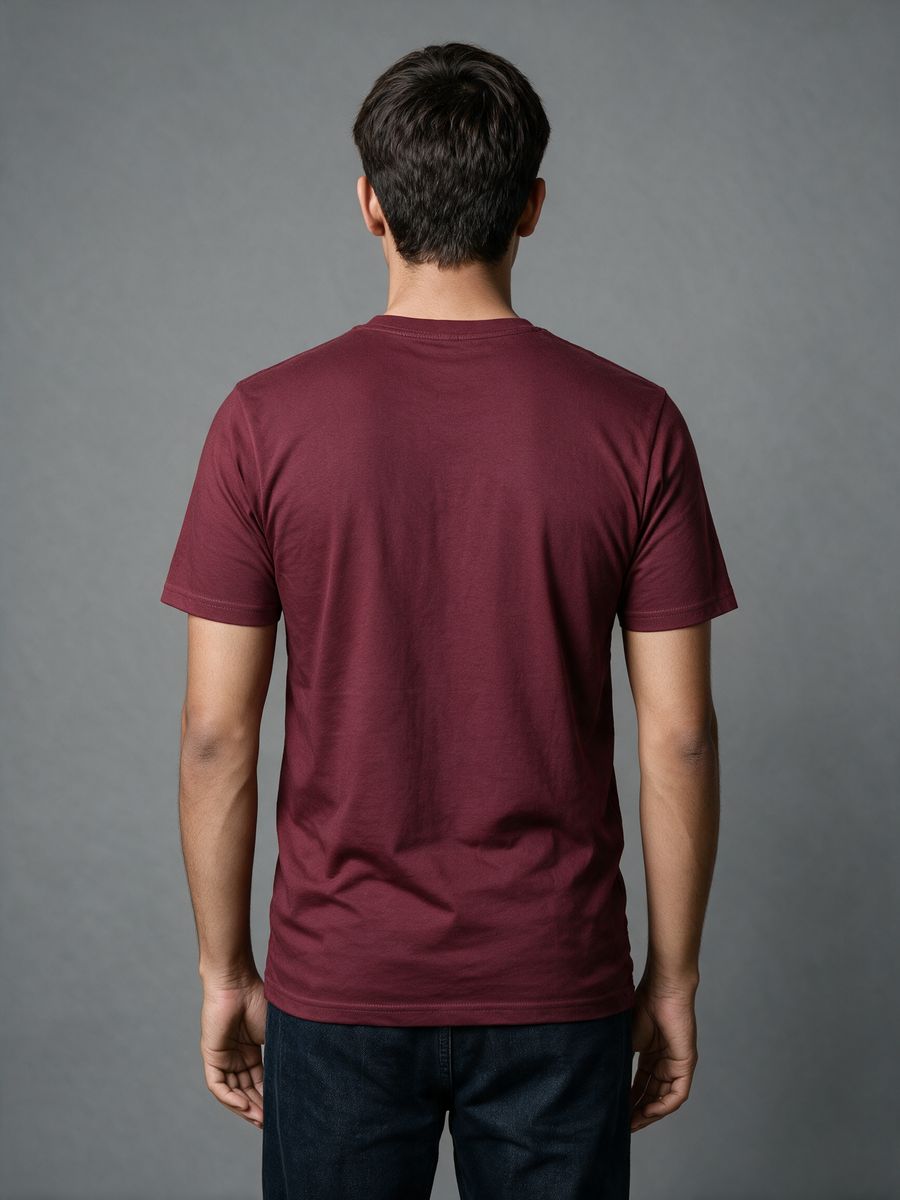 Saranam Ayyappa Chest Print T-Shirt For Men - Half Sleeve