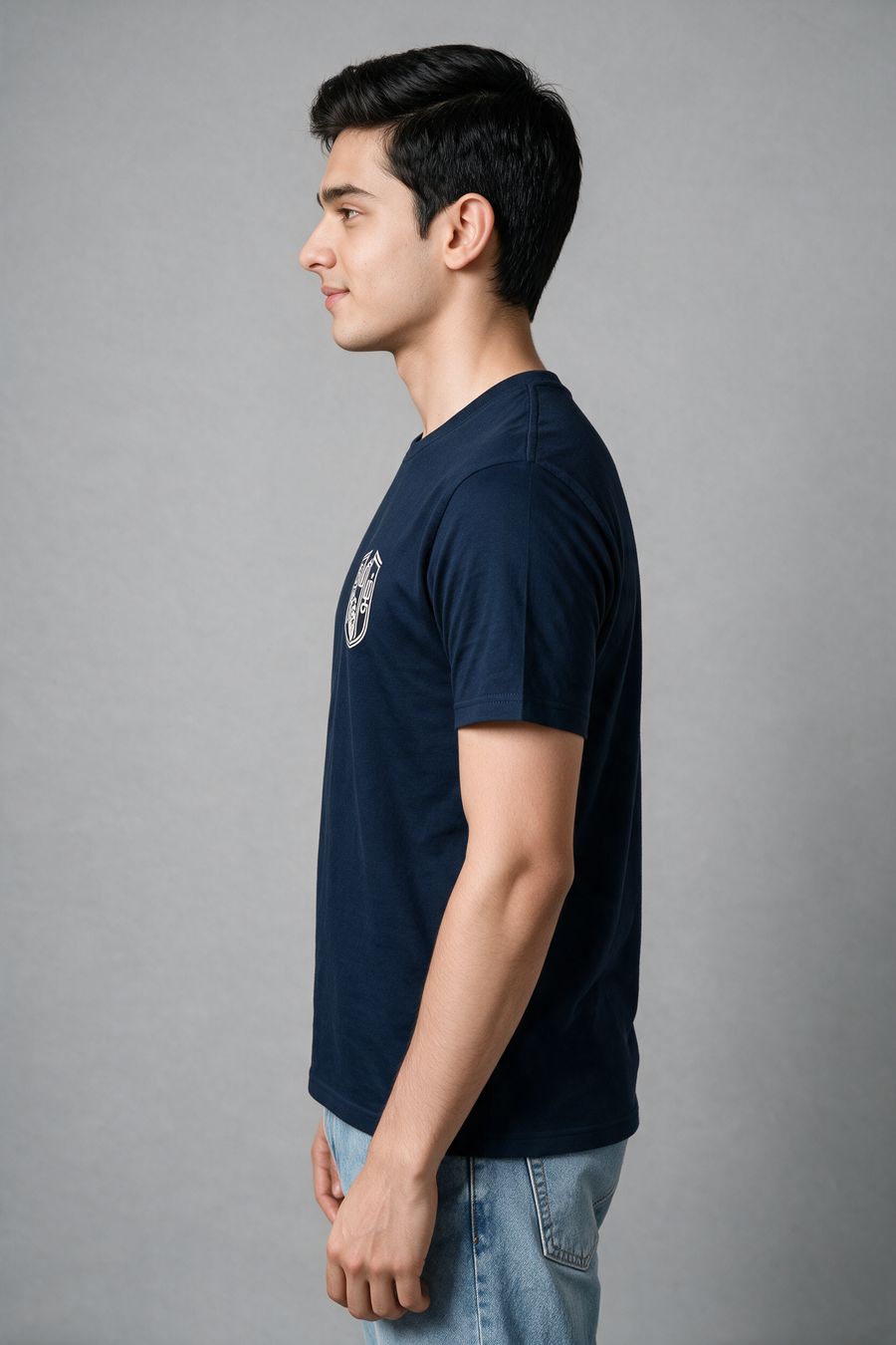 Tamil Valluvar Pocket Print T-Shirt For Men - Half Sleeve