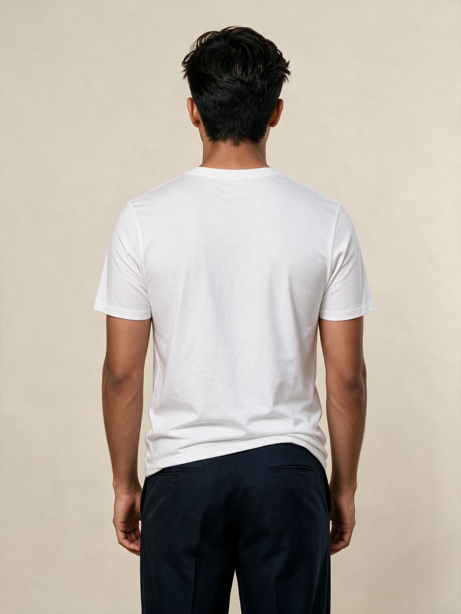 Tamil Lines Typography T-Shirt For Men - Half Sleeve