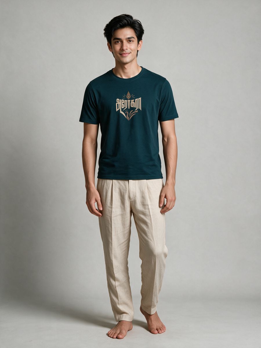 Arohara Murugan T-Shirt For Men - Half Sleeve