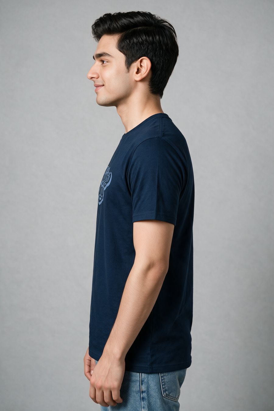 Magizhnthu Vaazh Tamil Typography T-Shirt For Men - Half Sleeve