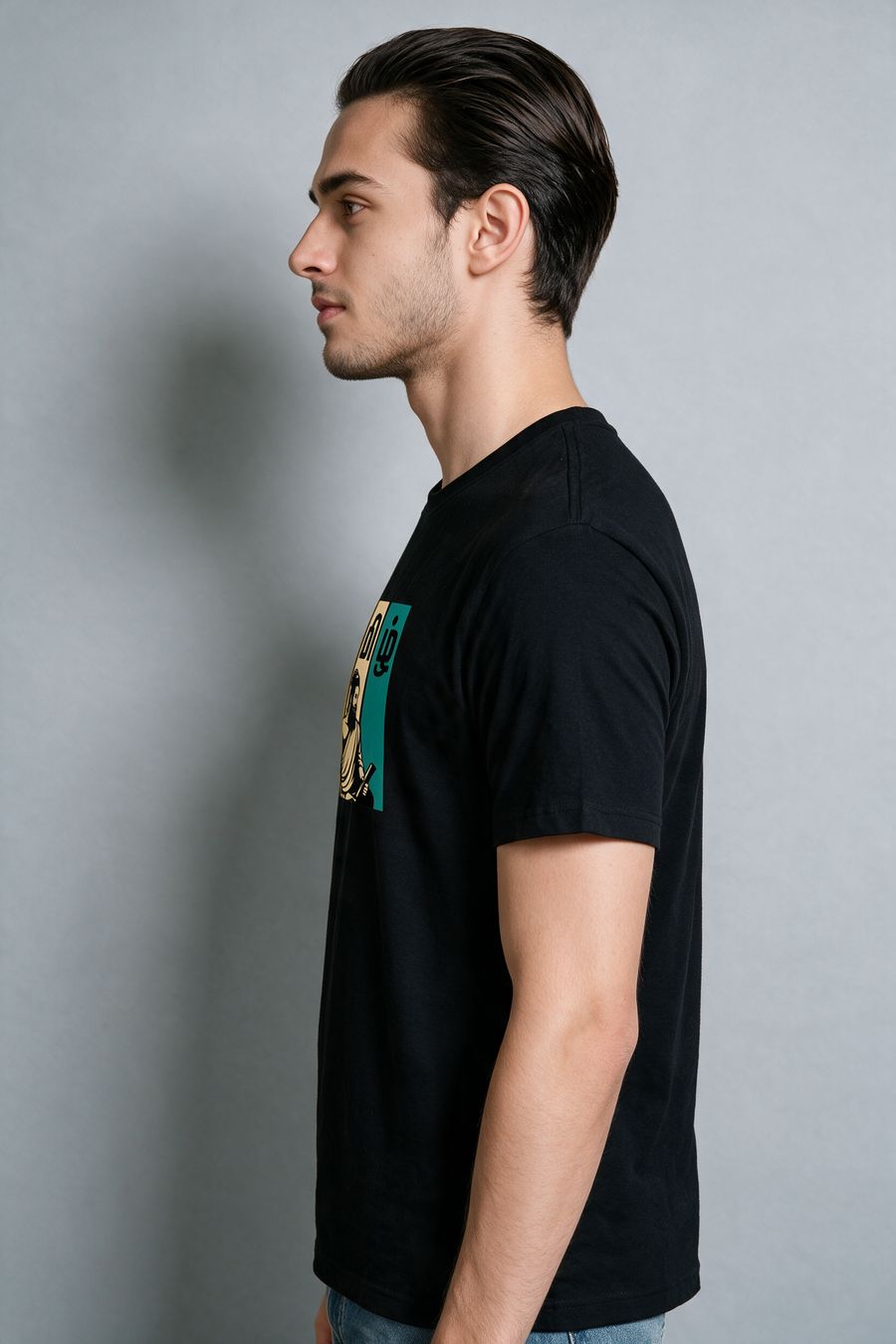 Tamil Valluvar Graphic T-Shirt For Men - Half Sleeve