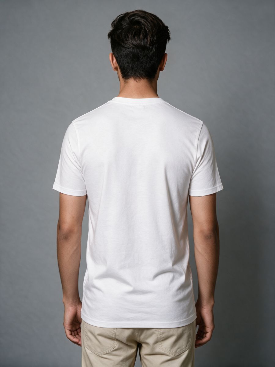 Agaram Sunset Pocket Print T-Shirt For Men - Half Sleeve