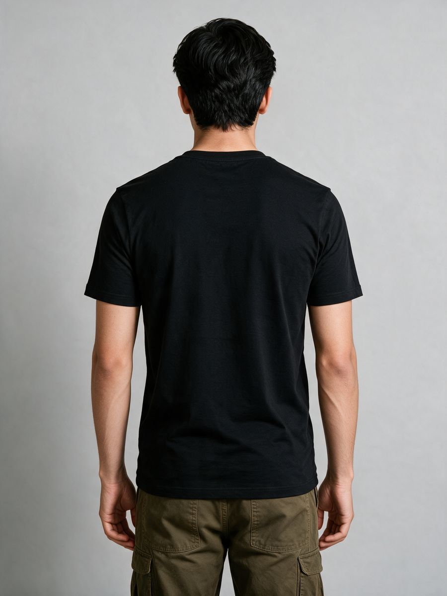 Tamil Identity Fingerprint T-Shirt For Men - Half Sleeve