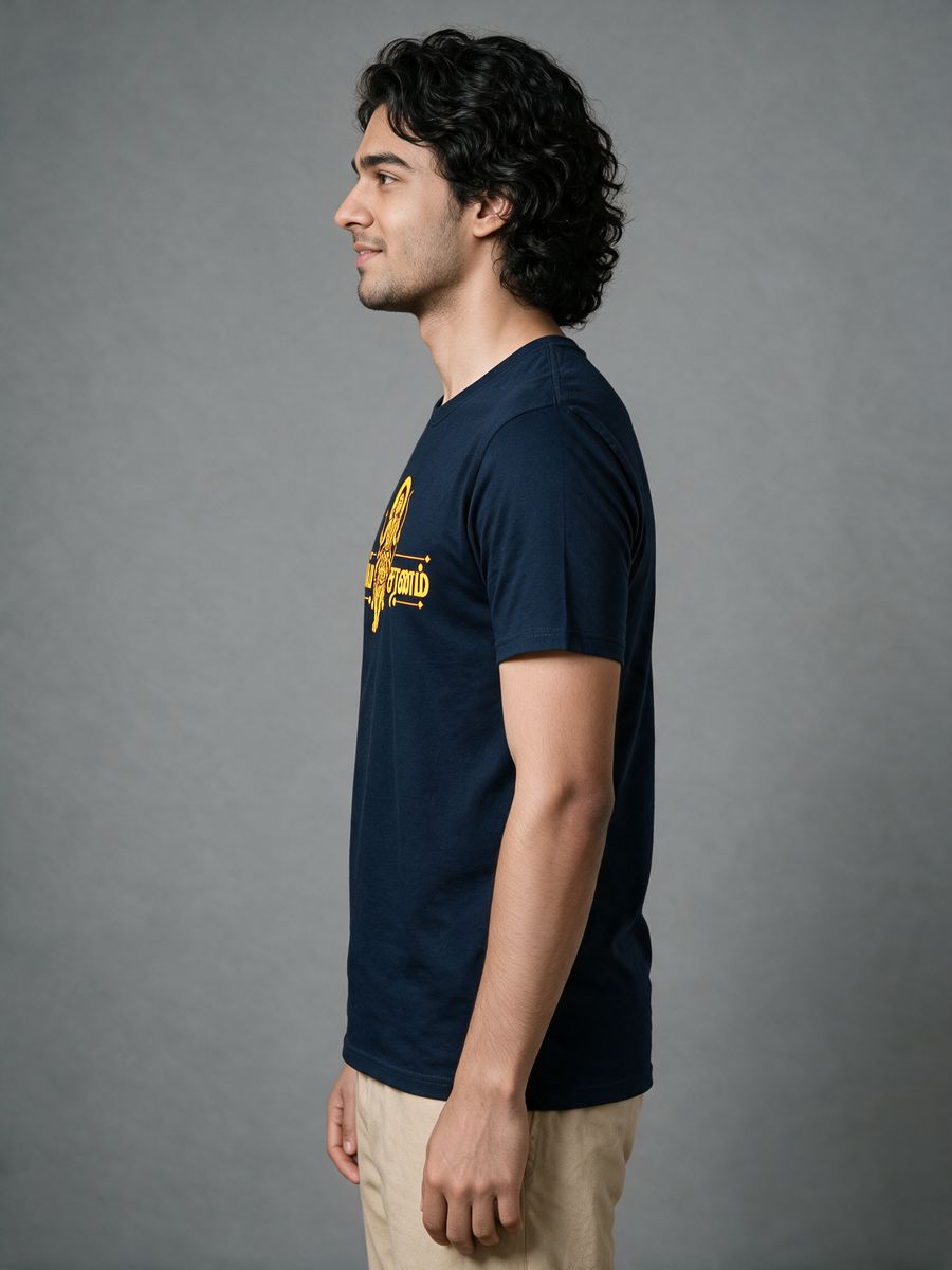 Ayyappa saranam T-Shirt For Men - Half Sleeve