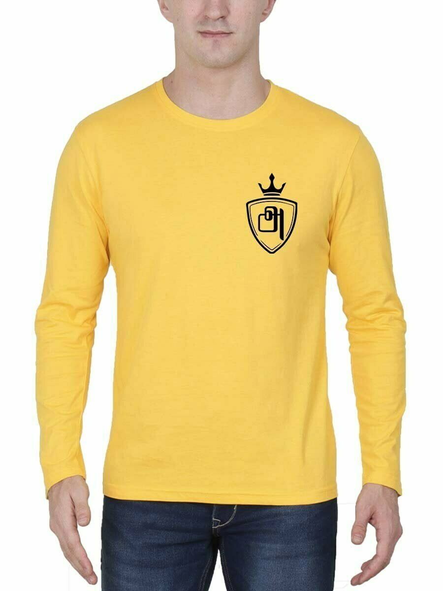 Aana Yellow Tamil Uyir Eluthukkal T-Shirt