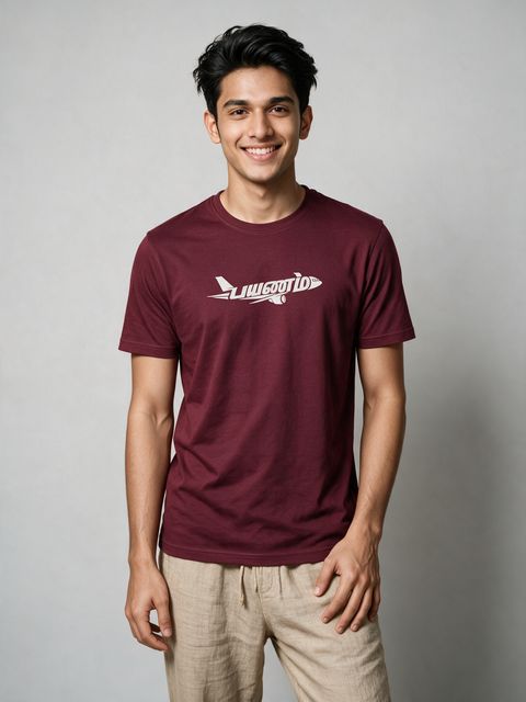 Payanam Wings T-Shirt For Men - Half Sleeve