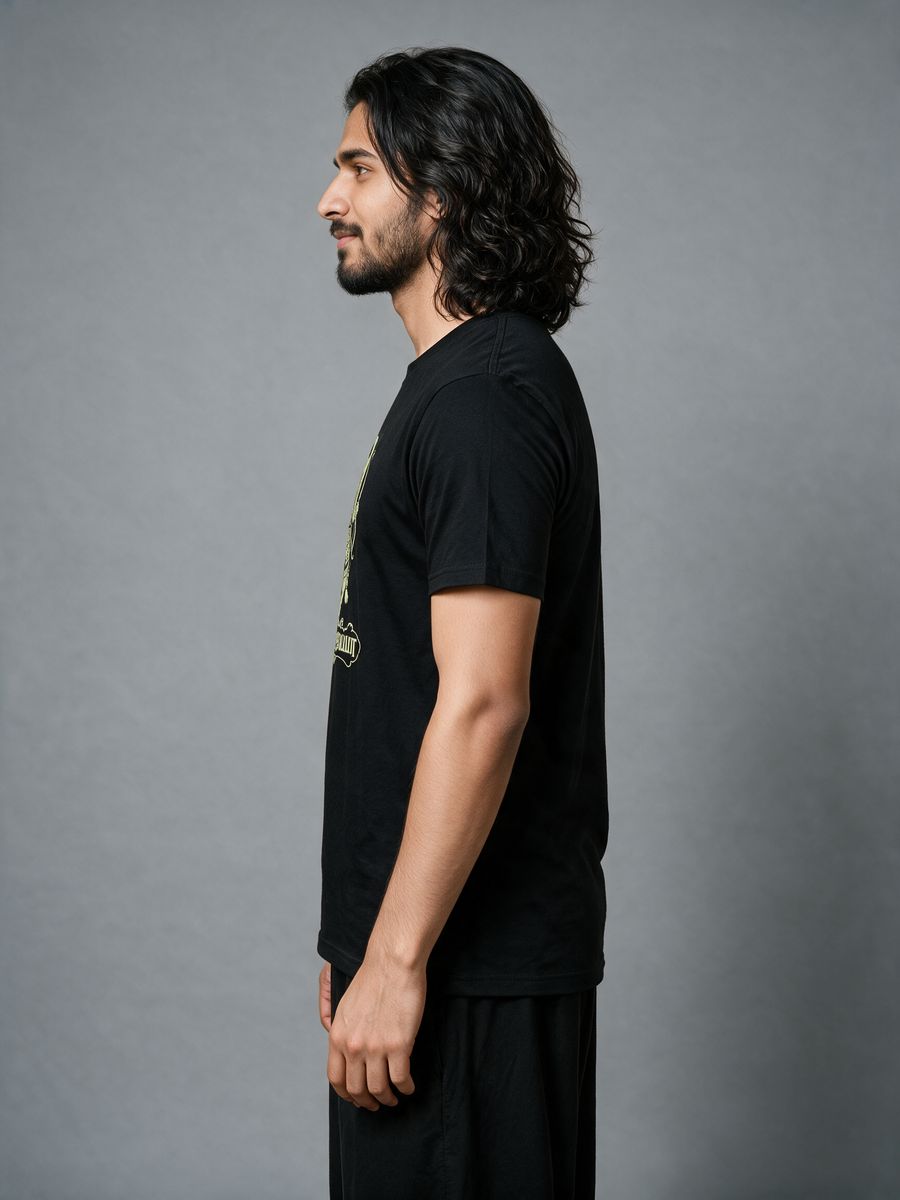 Saranam Ayyappa Tiger Ride T-Shirt For Men - Half Sleeve