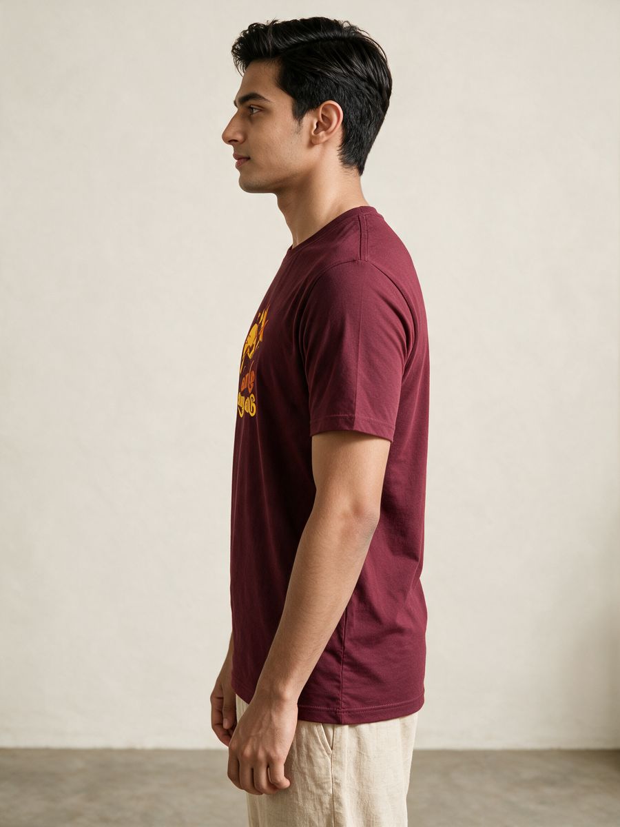 Vaazhu Vaazha Vidu Tamil Graphic T-Shirt For Men - Half Sleeve