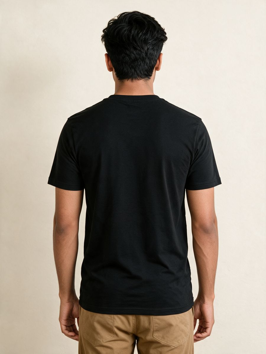 Tamilanda Signature Pocket Print T-Shirt For Men - Half Sleeve