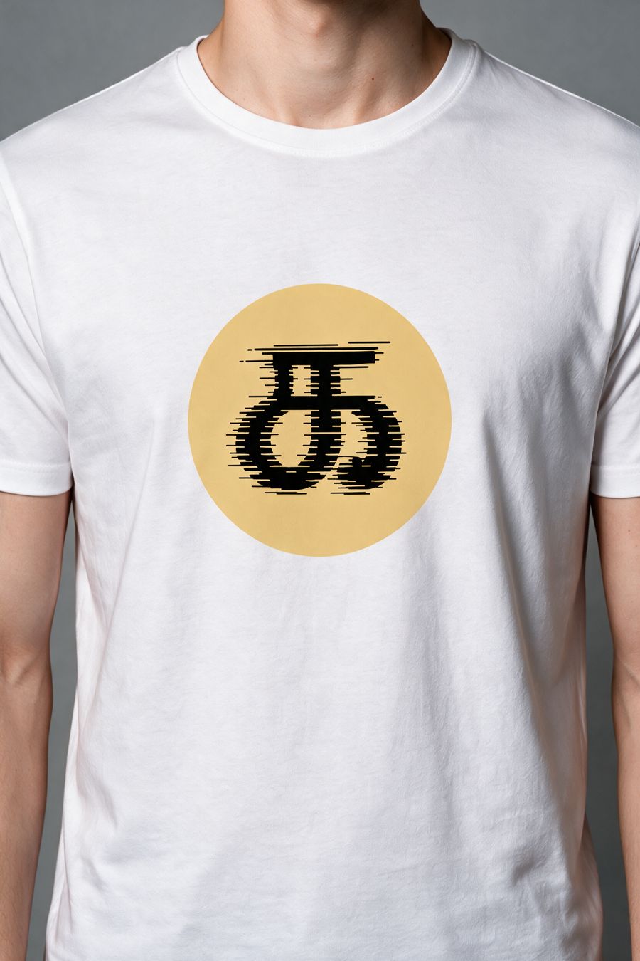 Ka Tamil Letter Graphic T-Shirt For Men - Half Sleeve