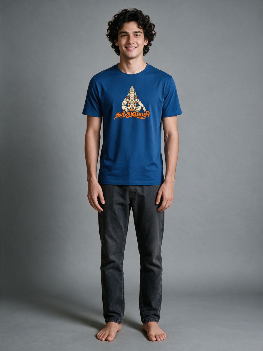 Thathuvamasi Ayyappan T-Shirt For Men - Half Sleeve
