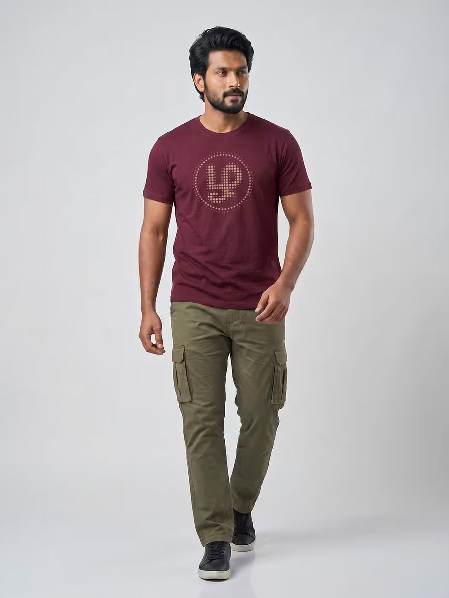 Zha Identity T-Shirt For Men - Half Sleeve