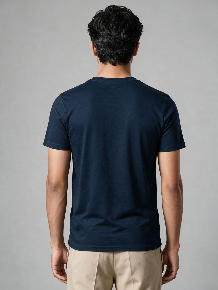 Shiva Crescent T-Shirt For Men - Half Sleeve