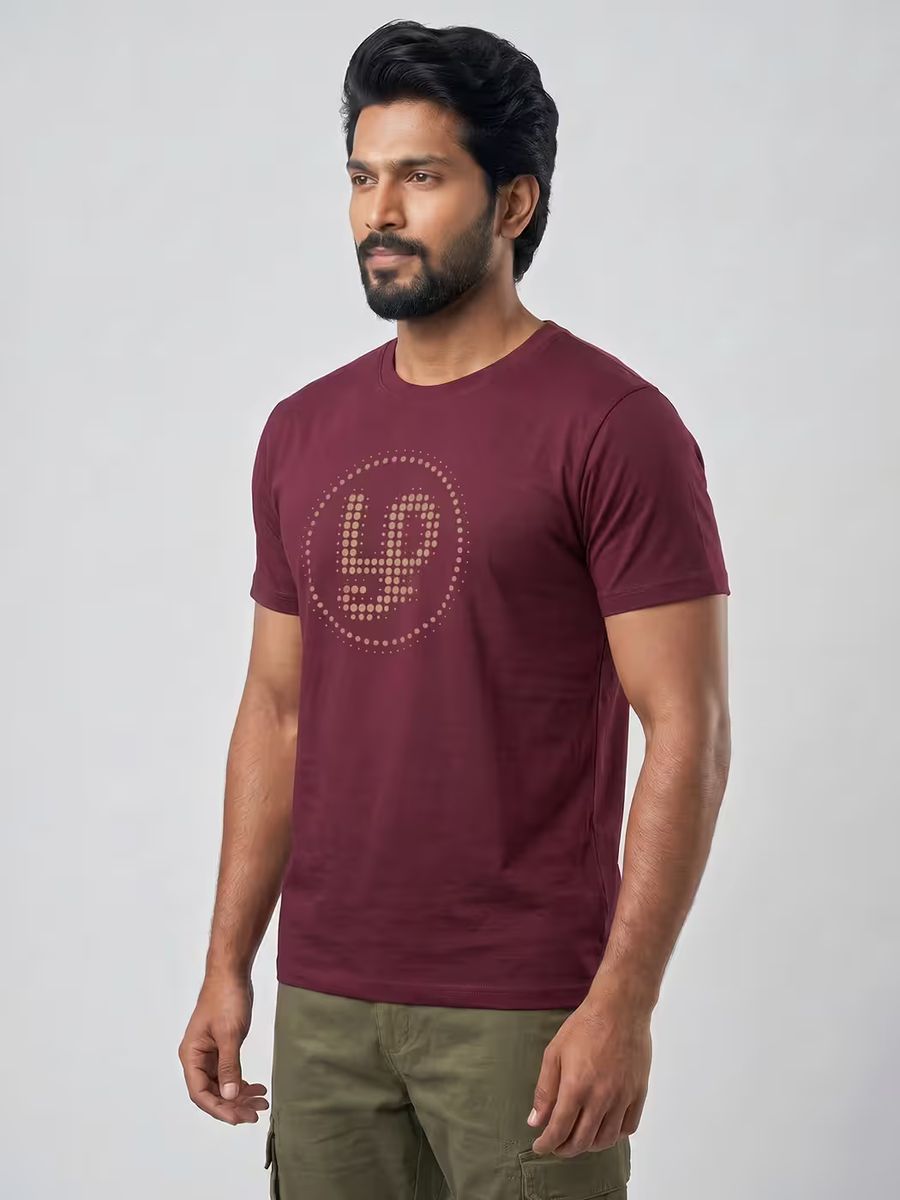 Zha Identity T-Shirt For Men - Half Sleeve