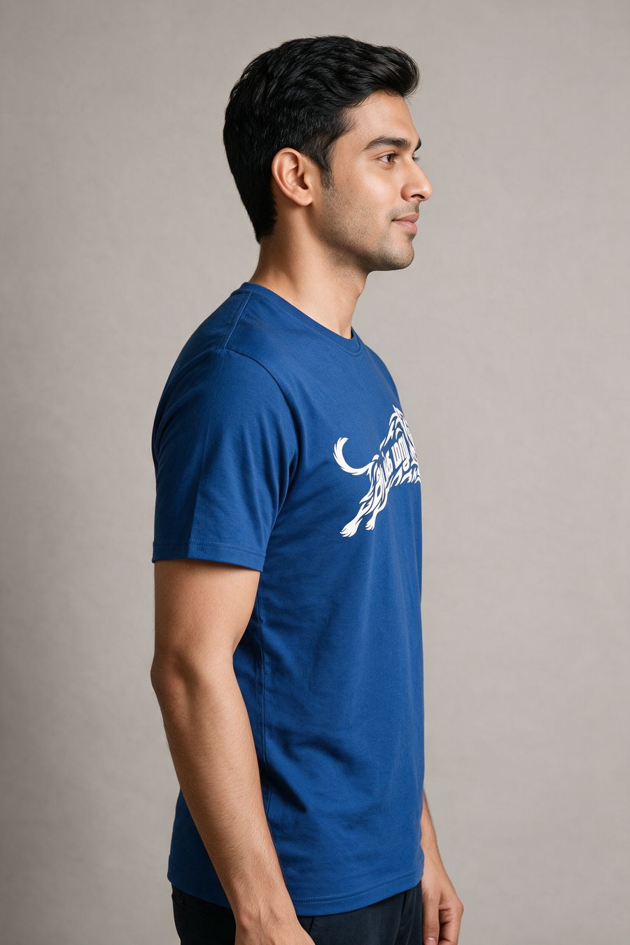 Adanga Maru Tamil Graphic T-Shirt For Men - Half Sleeve