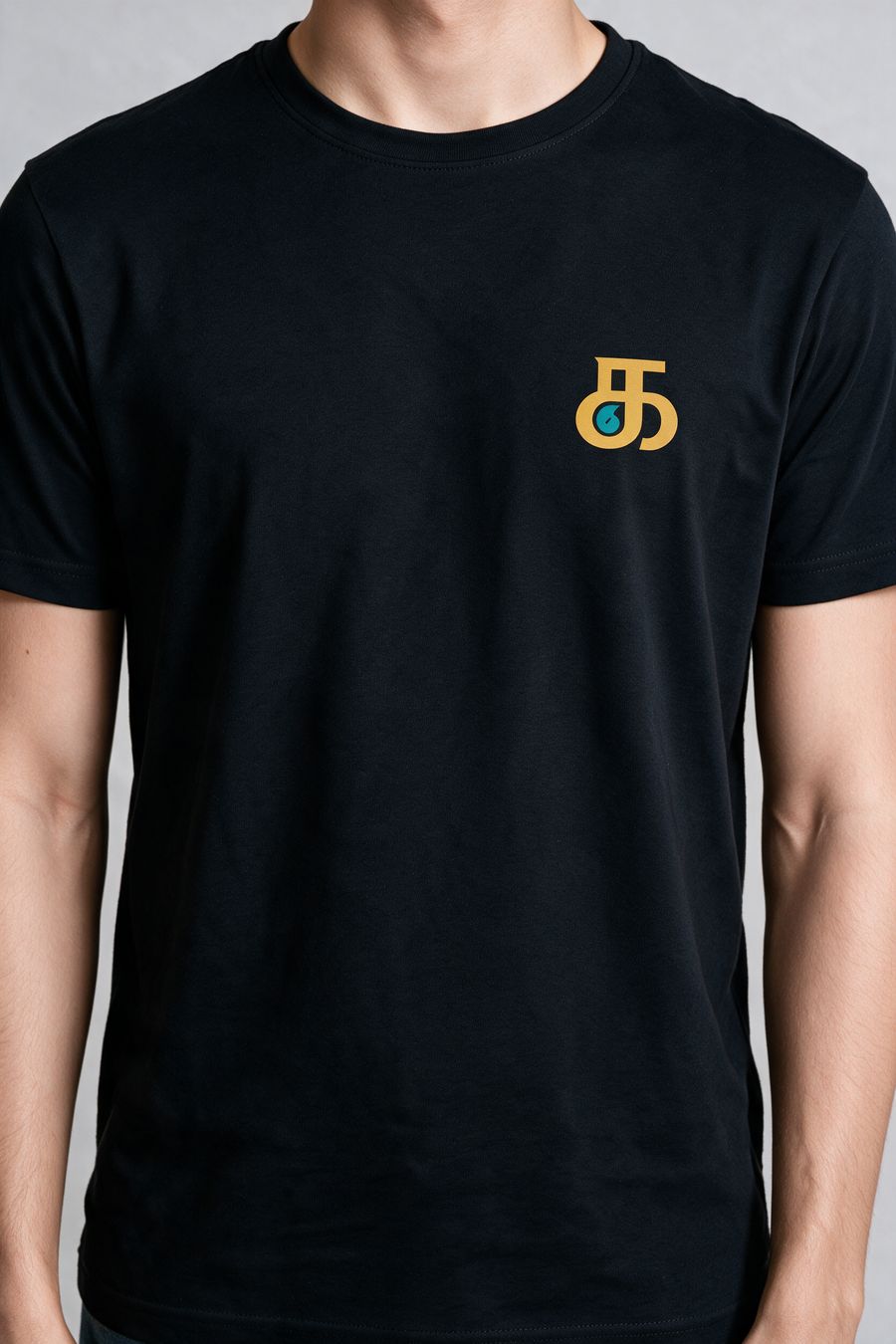 Ka Tamil Letter Pocket Print T-Shirt For Men - Half Sleeve