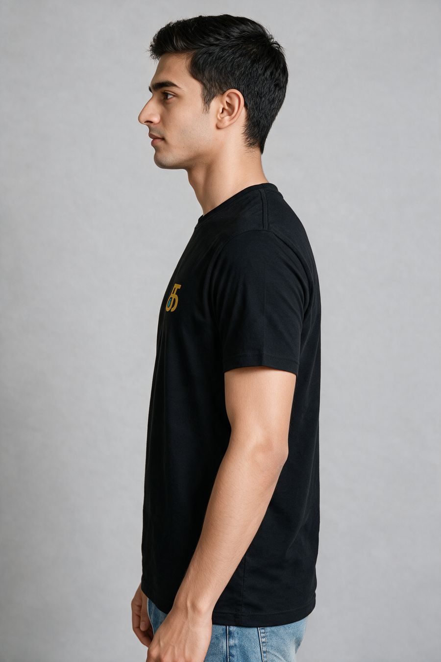 Ka Tamil Letter Pocket Print T-Shirt For Men - Half Sleeve