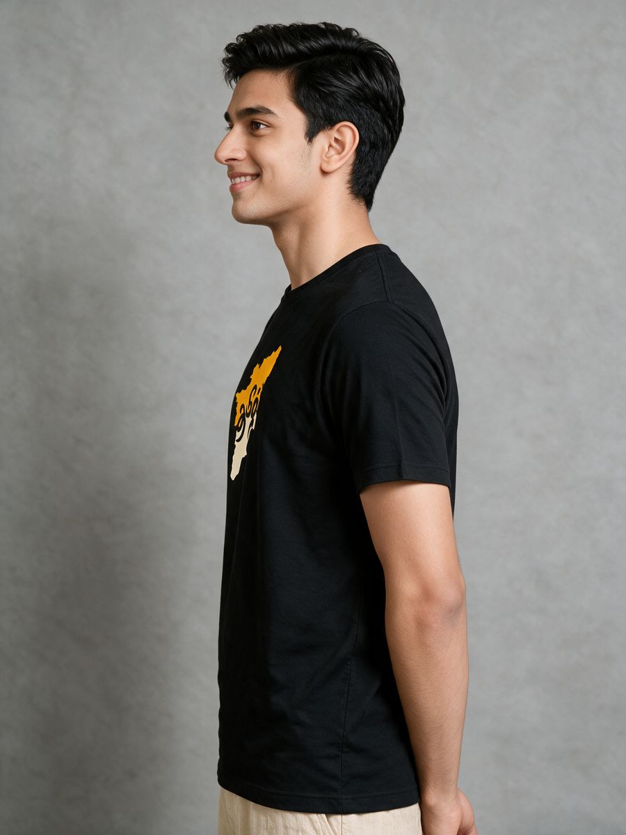 En Tamil Nadu Graphic T-Shirt For Men - Half Sleeve