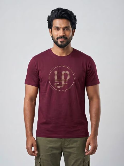 Zha Identity T-Shirt For Men - Half Sleeve