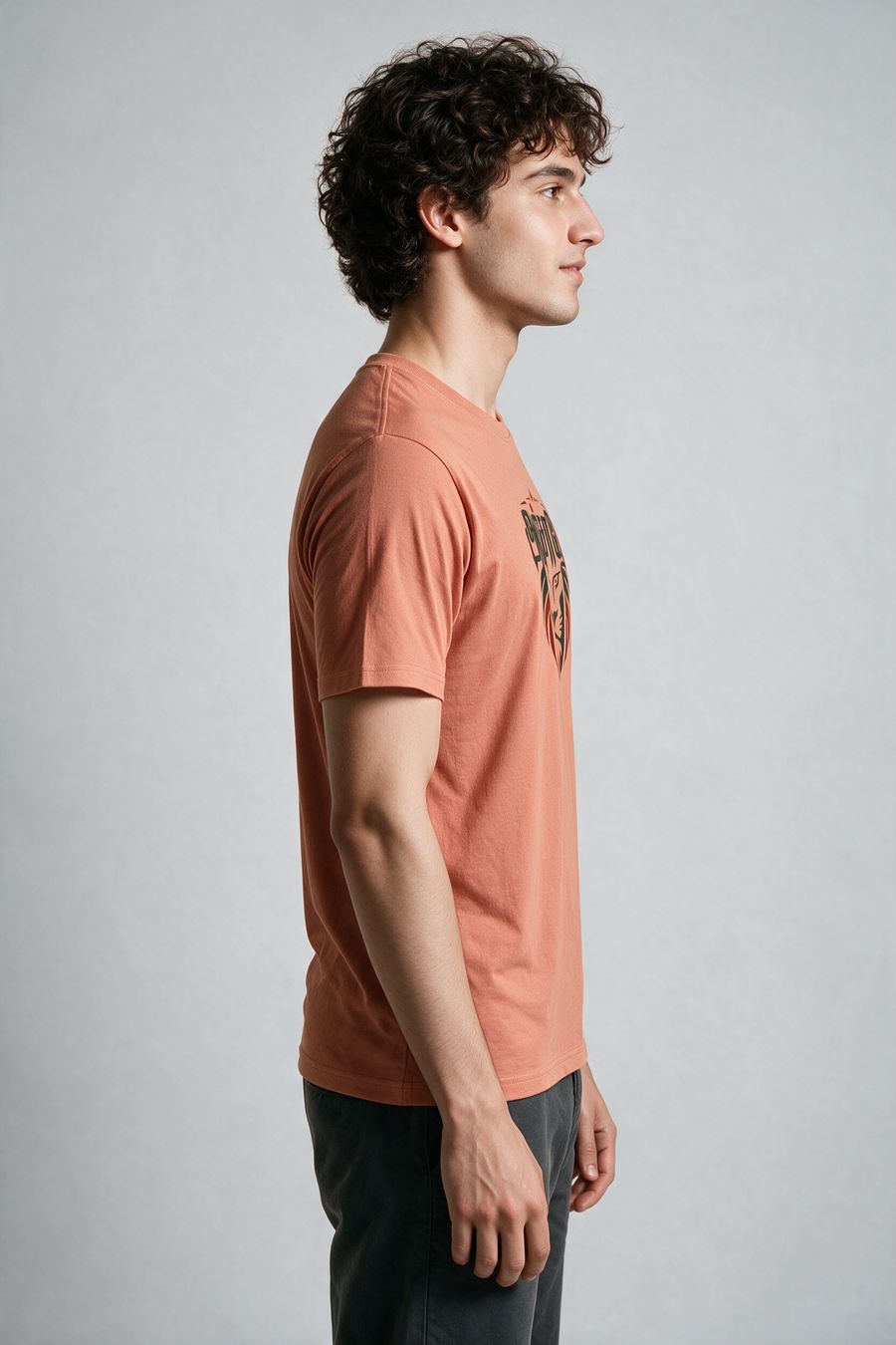 Anjathe Tamil Graphic T-Shirt For Men - Half Sleeve