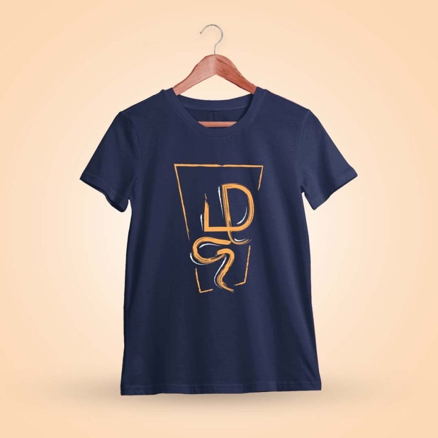 Zhagaram Navy Blue T-Shirt