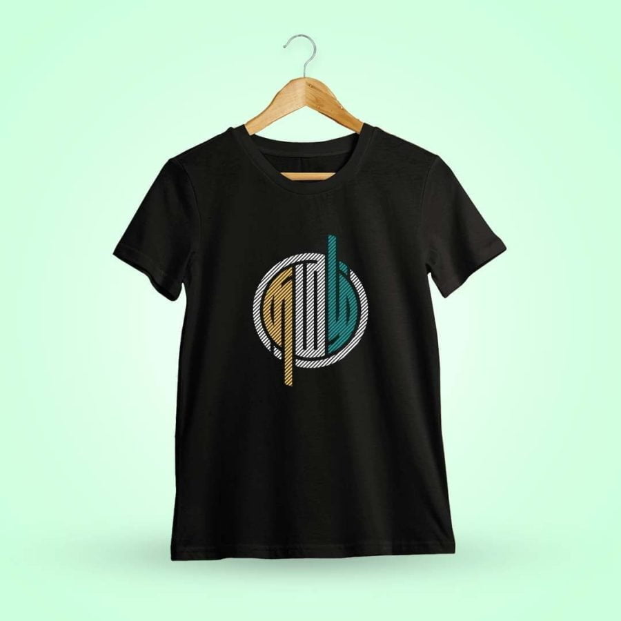 Tamizh Black Tamil T-Shirt