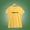 Vanakkam Filled Yellow T-Shirt