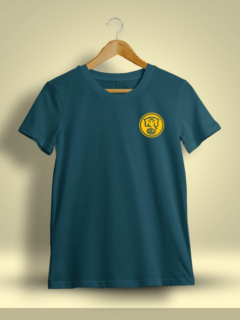 Om Vinayaga Pocket Print Pillaiyar T-Shirt For Men - Half Sleeve